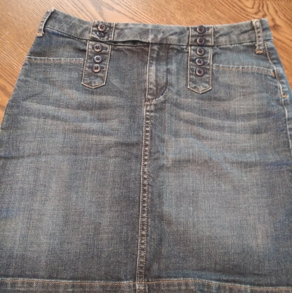 Denim skirt